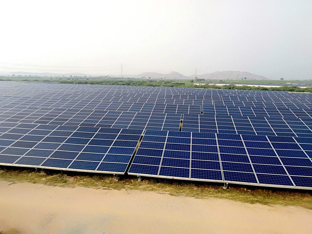 32 MW solar power plant, Bellary, Karnataka, India