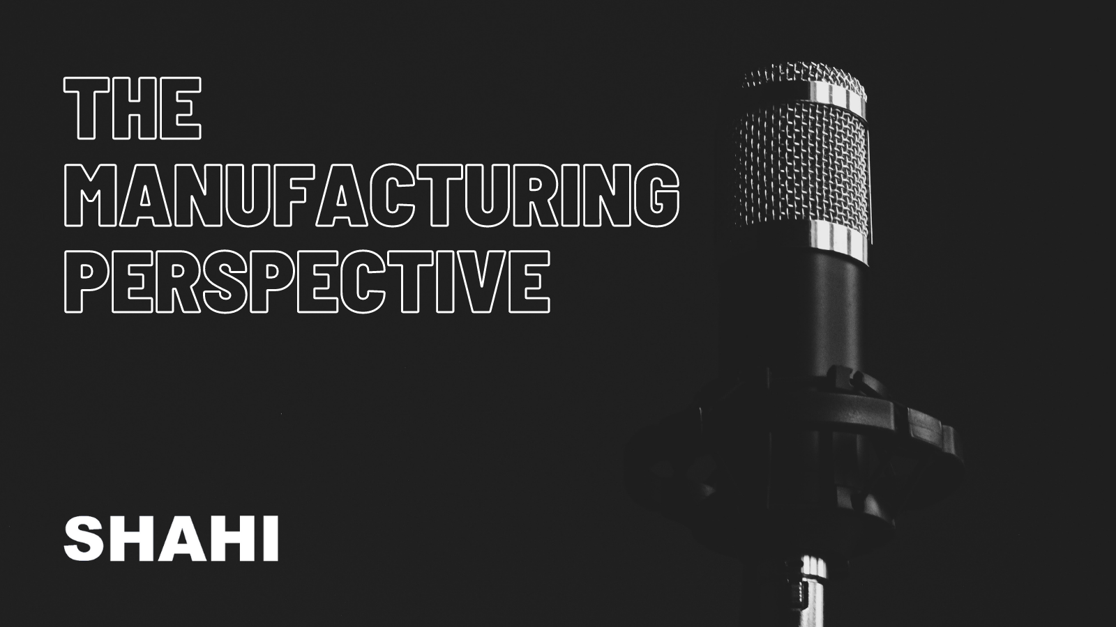 The Manufacturing Perspective