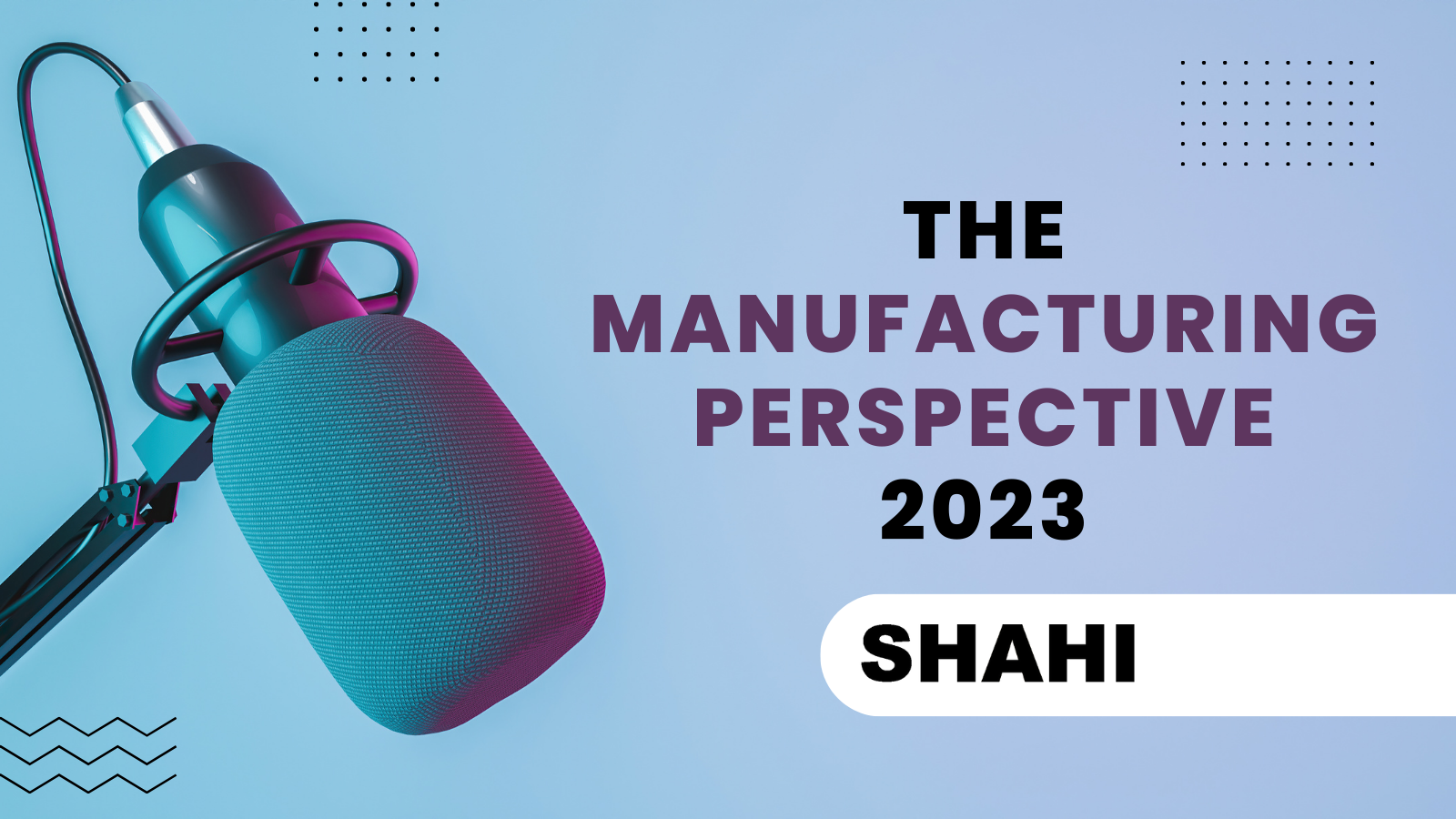 The Manufacturing Perspective